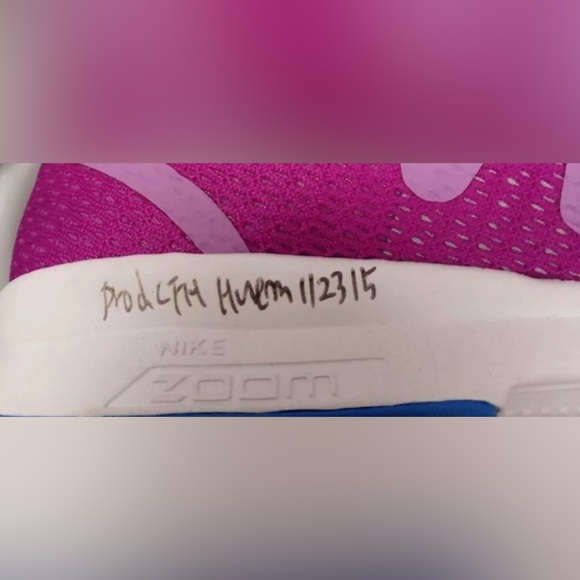 NWOB Nike Air Zoom Fit 2 "Production Sample” Size 7 Limited Release - Picture 6 of 7